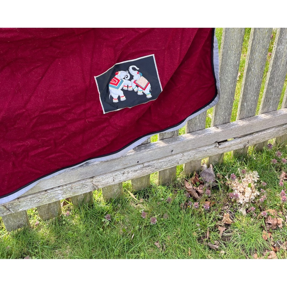 Wool horse cooler